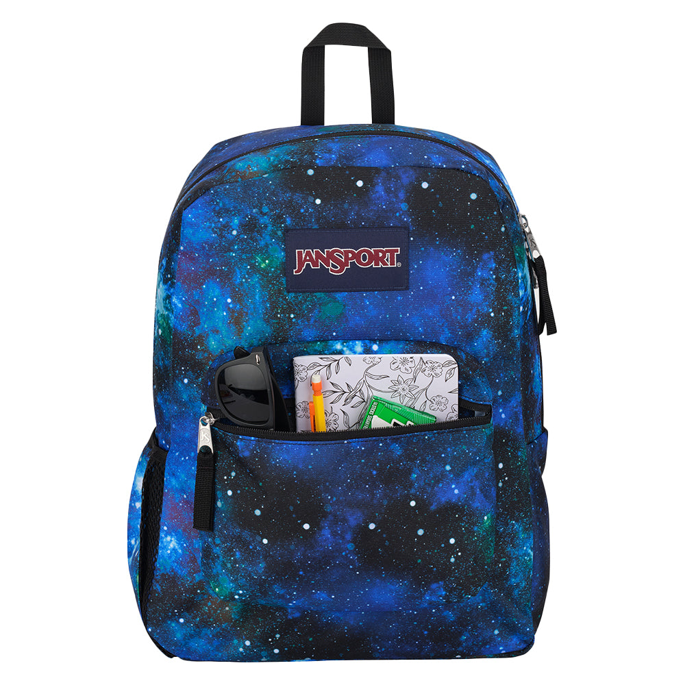 JanSport Cross Town Mochila escolar con cerezas de 8 bits JS0A47LW93L