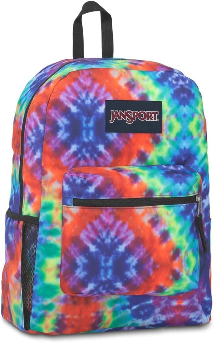 JanSport Cross Town Mochila escolar con cerezas de 8 bits JS0A47LW93L