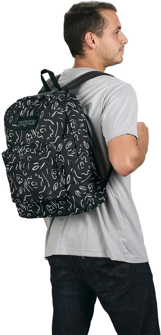 Jansport Superbreak Backpack Loopy Lines
