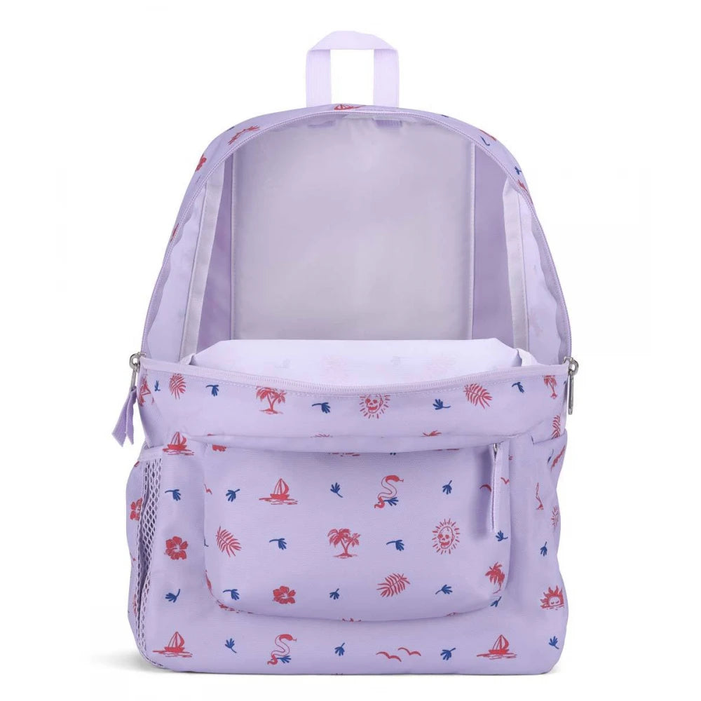 JanSport Backpack Cross Town Lagoon Luau