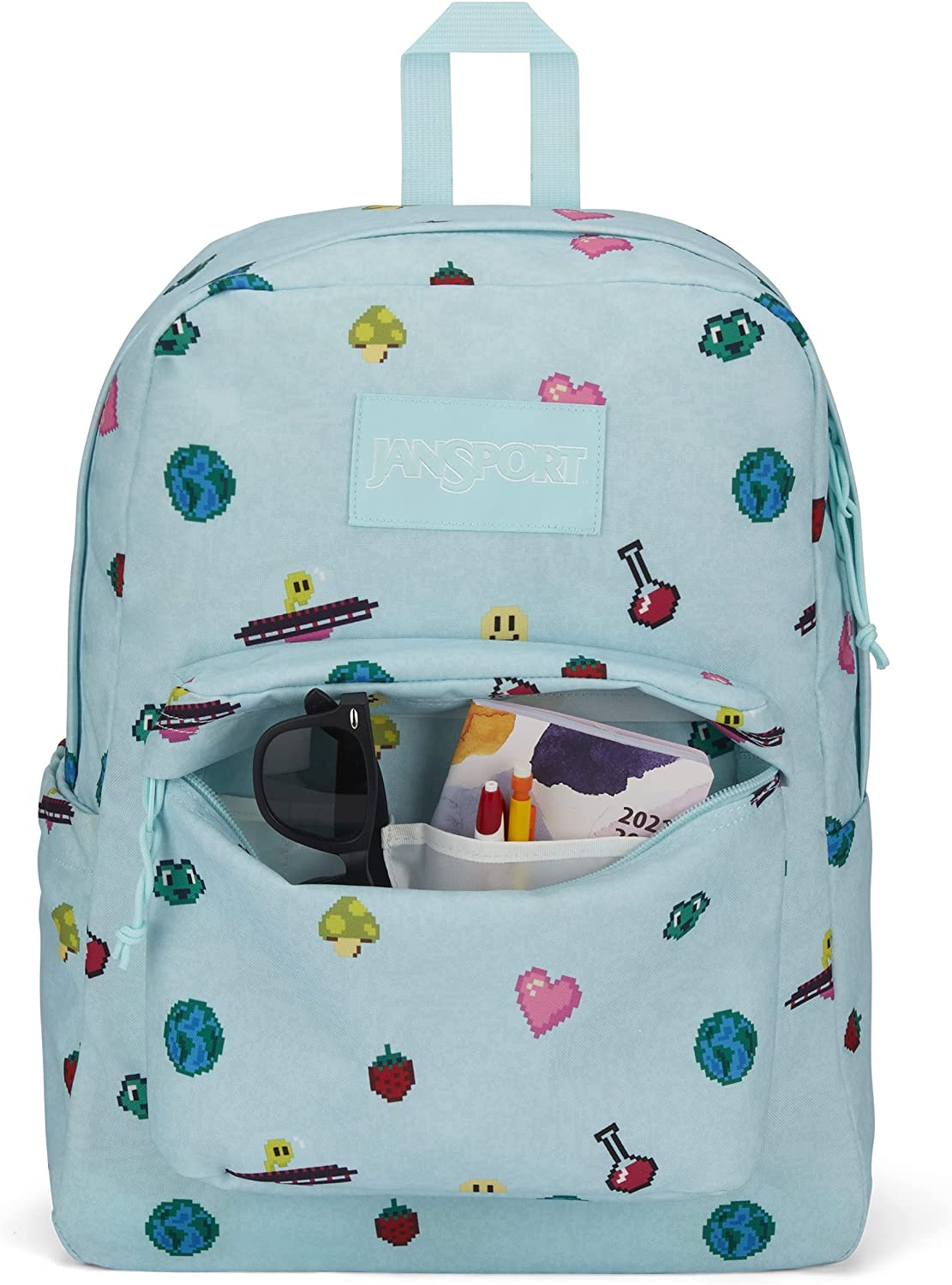 Mochila Jansport SuperBreak Fiesta de píxeles