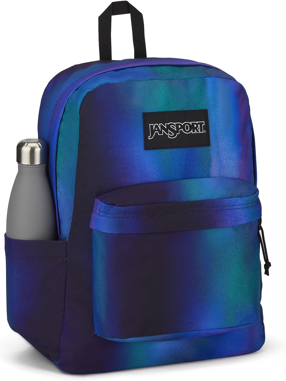 JanSport Cross Town Mochila escolar con cerezas de 8 bits JS0A47LW93L