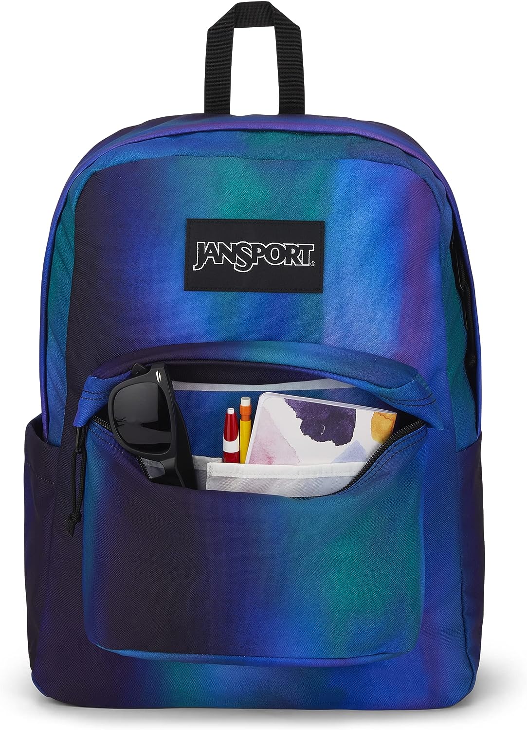 JanSport Cross Town Mochila escolar con cerezas de 8 bits JS0A47LW93L