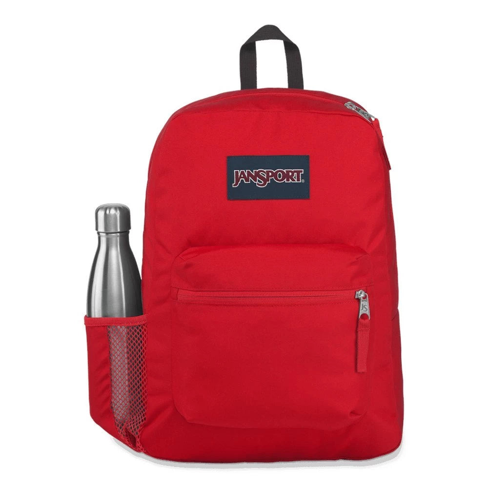 JanSport Cross Town Mochila escolar con cerezas de 8 bits JS0A47LW93L