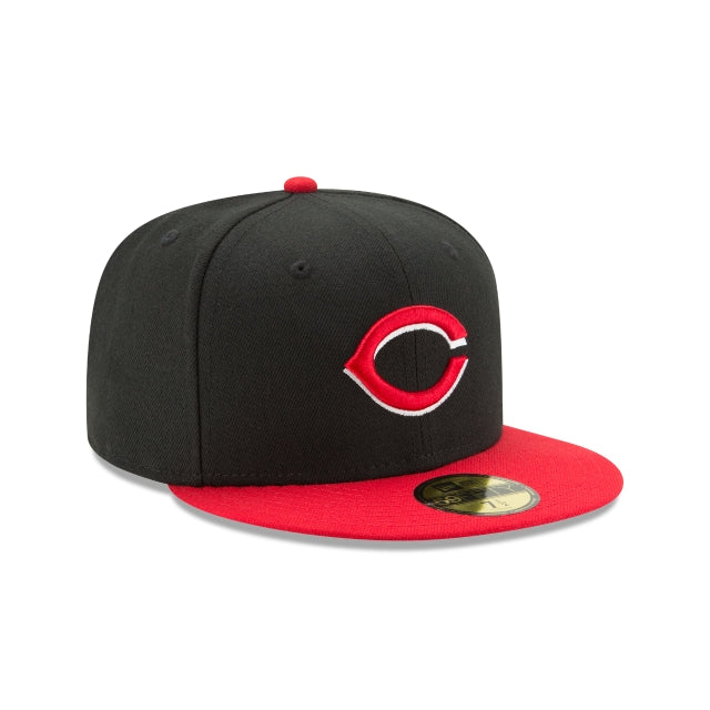 New Era 59FIFTY MLB Cincinnati Reds Authentic Collection On-Field Fitted Hat Rojo