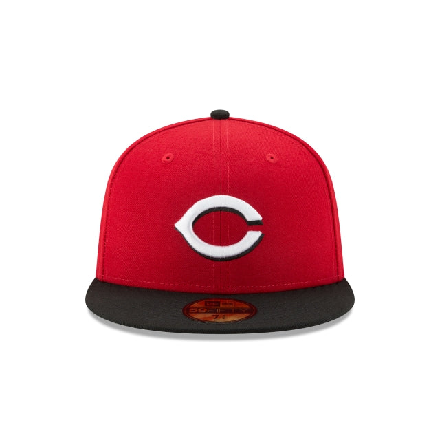 New Era 59FIFTY MLB Cincinnati Reds Authentic Collection On-Field Fitted Hat Rojo