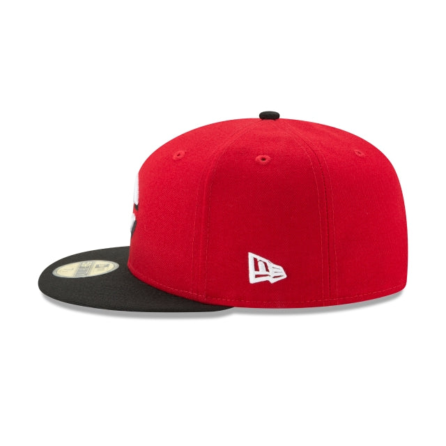 New Era 59FIFTY MLB Cincinnati Reds Authentic Collection On-Field Fitted Hat Rojo
