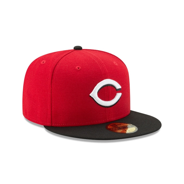 New Era 59FIFTY MLB Cincinnati Reds Authentic Collection On-Field Fitted Hat Rojo
