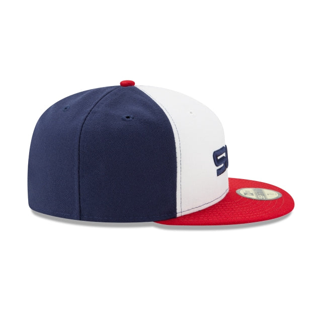 New Era 59FIFTY MLB Chicago White Sox Gorra ajustada básica negra y blanca