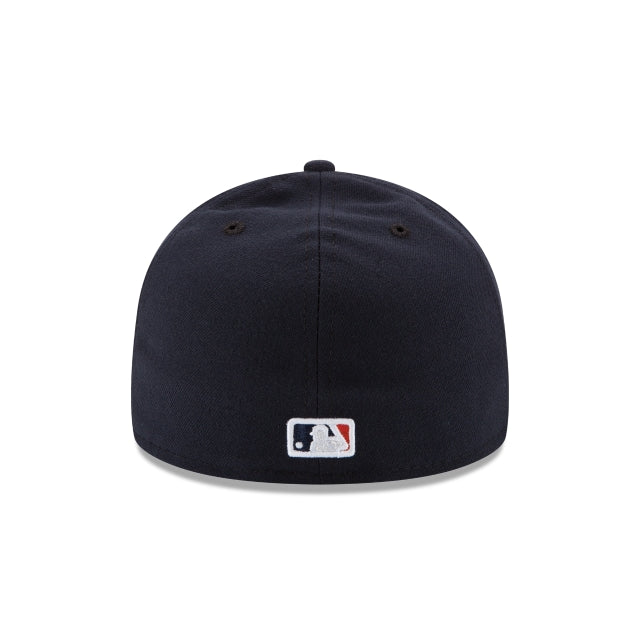 New Era 59FIFTY MLB 휴스턴 애스트로스 어센틱 컬렉션 현장 착용 모자 네이비