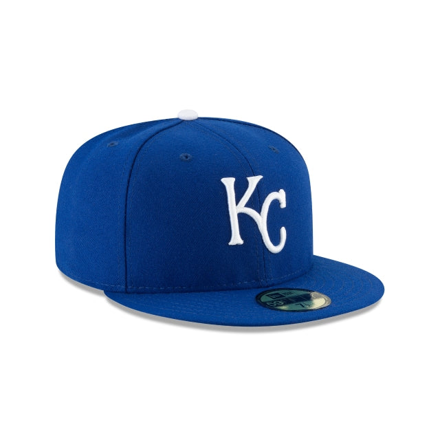 New Era 59FIFTY MLB Kansas City Royals Authentic Collection On-Field Fitted Hat azul real