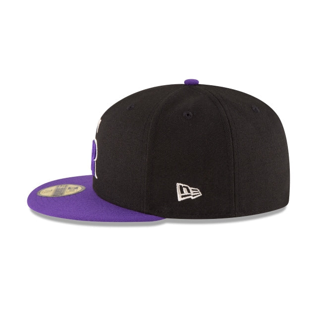 New Era 59FIFTY MLB Colorado Rockies Authentic Collection On Field Gorra ajustada Negro