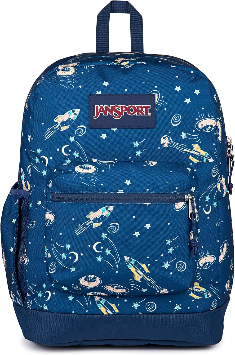 JanSport Cross Town Plus Backpack with Large Main Compartment, Side Water Bottle Pocket, 15-Inch Padded Laptop Sleeve