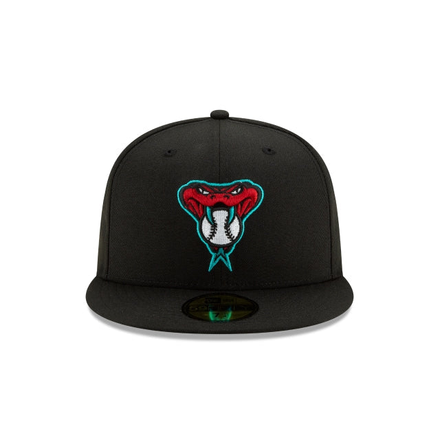 New Era 59FIFTY MLB Arizona Diamondbacks Authentic Collection On-Field Fitted Hat Negro/Rojo