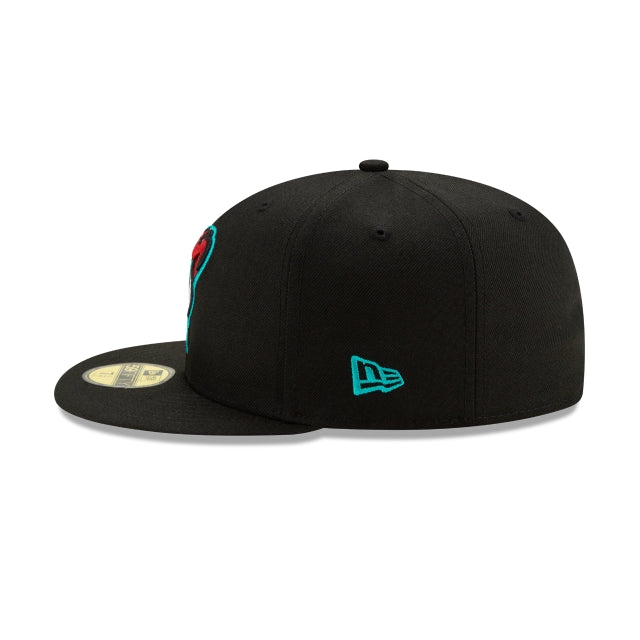 New Era 59FIFTY MLB Arizona Diamondbacks Authentic Collection On-Field Fitted Hat Negro/Rojo