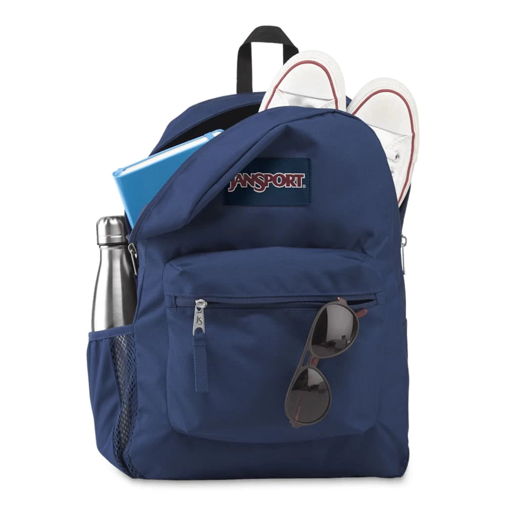 JanSport Cross Town Mochila escolar con cerezas de 8 bits JS0A47LW93L