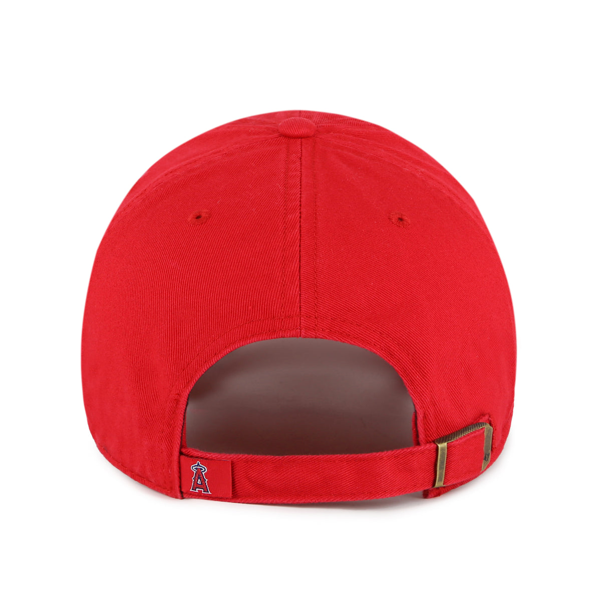'47 MLB Los Angeles Angels Clean Up Gorra Ajustable Rojo
