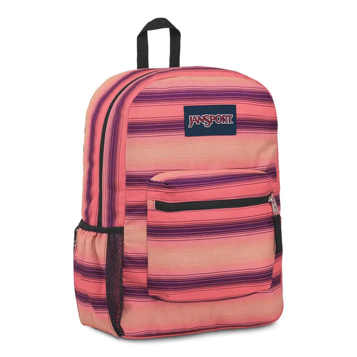 JanSport Cross Town Mochila escolar con cerezas de 8 bits JS0A47LW93L