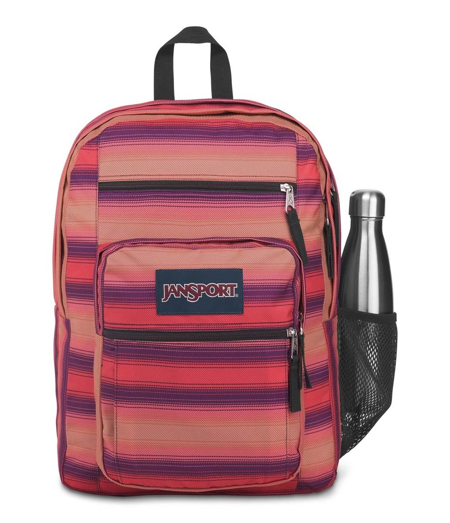 JanSport Big Student, rayas de puesta de sol JS0A47JK75V