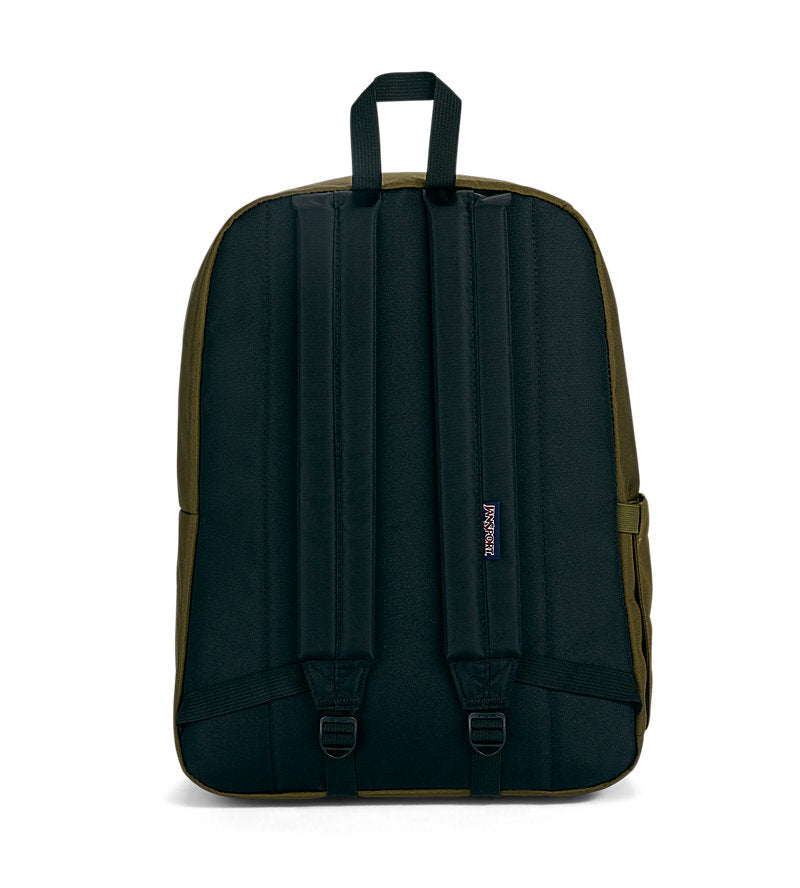 JanSport JS0A4QUE008 Superbreak Plus Mochila escolar negra para portátil