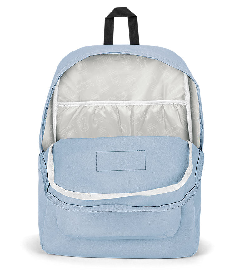 JanSport JS0A4QUE008 Superbreak Plus Mochila escolar negra para portátil
