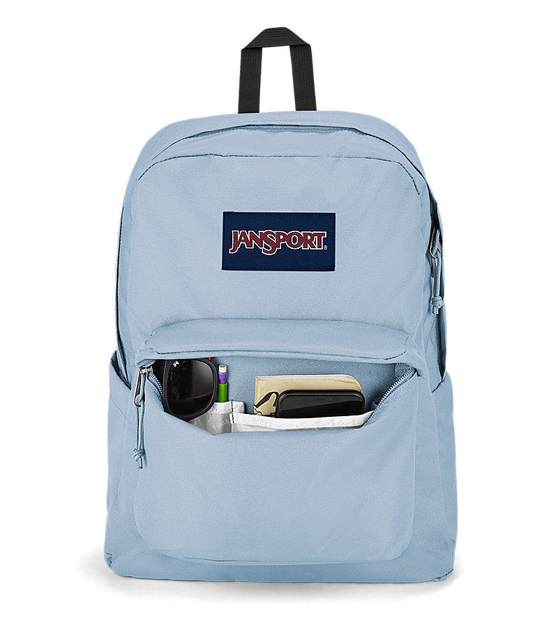 JanSport JS0A4QUE008 Superbreak Plus Mochila escolar negra para portátil