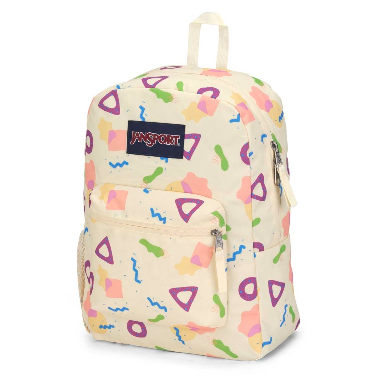 JanSport Cross Town Mochila escolar con cerezas de 8 bits JS0A47LW93L
