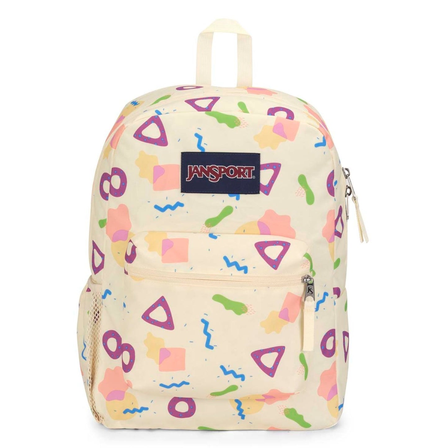 JanSport Cross Town Mochila escolar con cerezas de 8 bits JS0A47LW93L