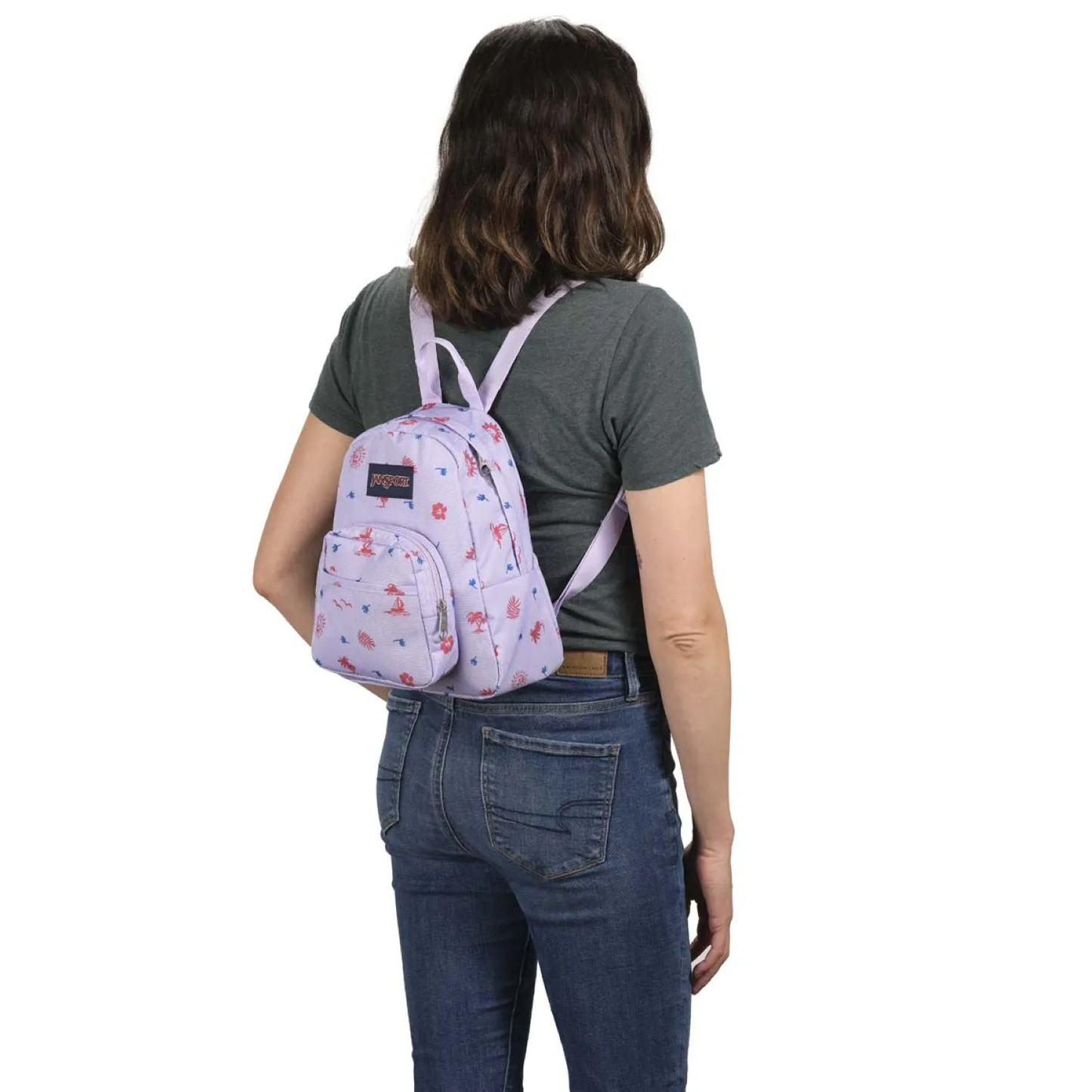 Jansport Mini Mochila Media Pinta Negro