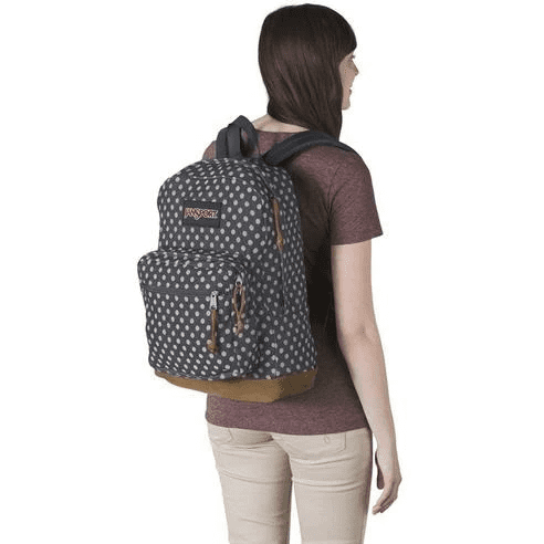 Jansport Right Pack Backpack Navy Twiggy Dot Jacquard