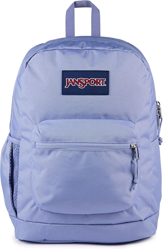 JanSport Cross Town Plus Backpack with Large Main Compartment, Side Water Bottle Pocket, 15-Inch Padded Laptop Sleeve