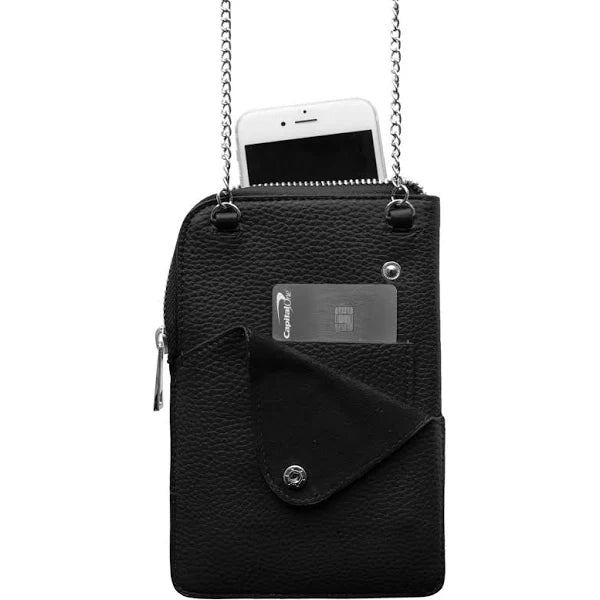 Las Vegas Raiders Pebble Smart Cross Body Purse