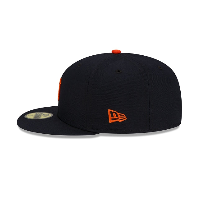 New Era 59FIFTY MLB Detroit Tigers Authentic Collection On-Field Fitted Hat azul marino