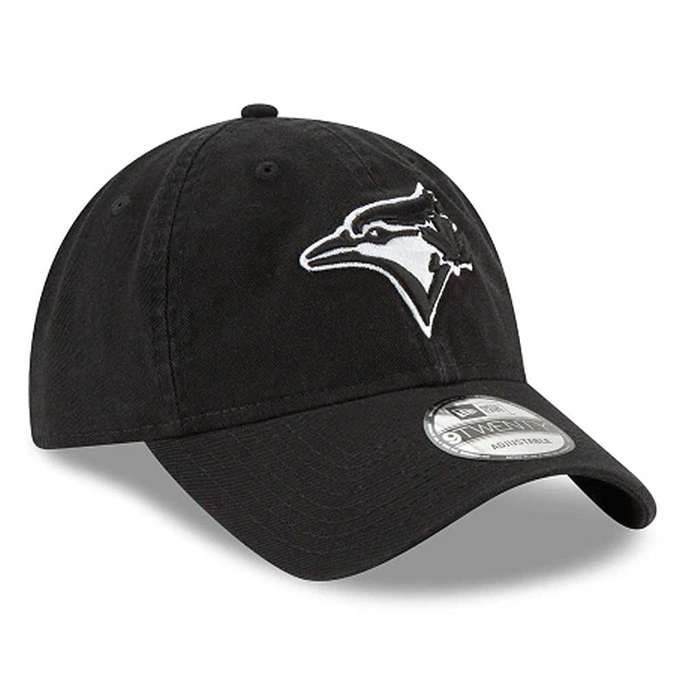 New Era 9TWENTY MLB Toronto Blue Jays Core Classic Gorra ajustable negro/blanco
