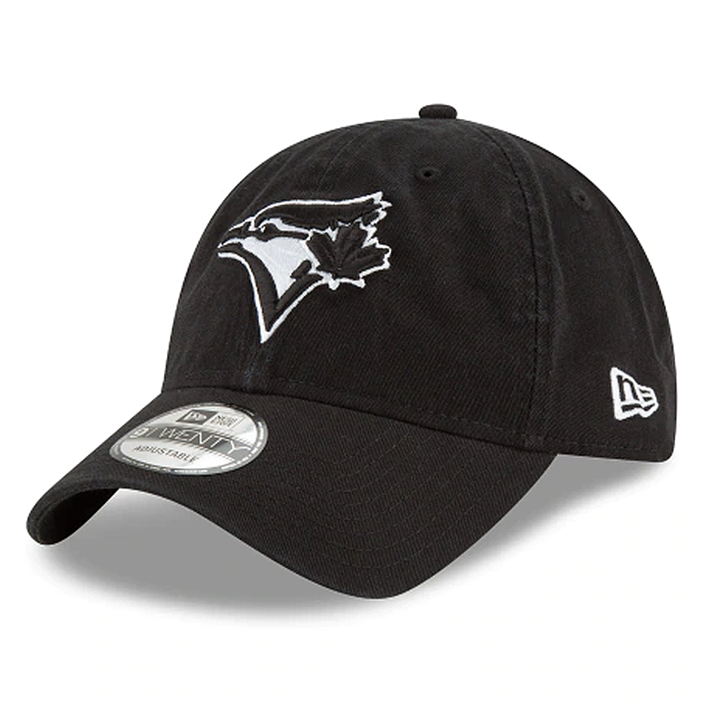 New Era 9TWENTY MLB Toronto Blue Jays Core Classic Gorra ajustable negro/blanco