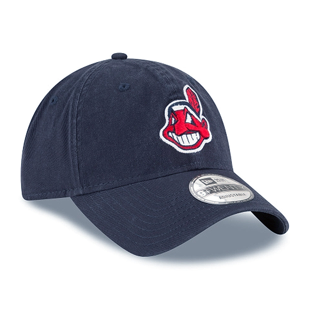 Gorra ajustable New Era MLB Cleveland Indians Core Classic 9TWENTY azul marino