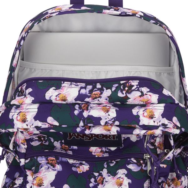 JanSport Cool Student Backpack Purple Petals JS0A2SDD94B