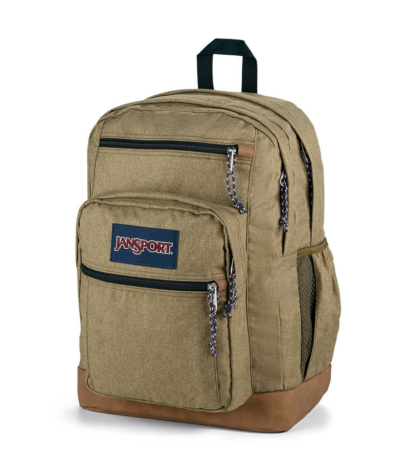 JanSport Cool Student Mochila Verde militar Letterman Poly JS0A2SDD82C