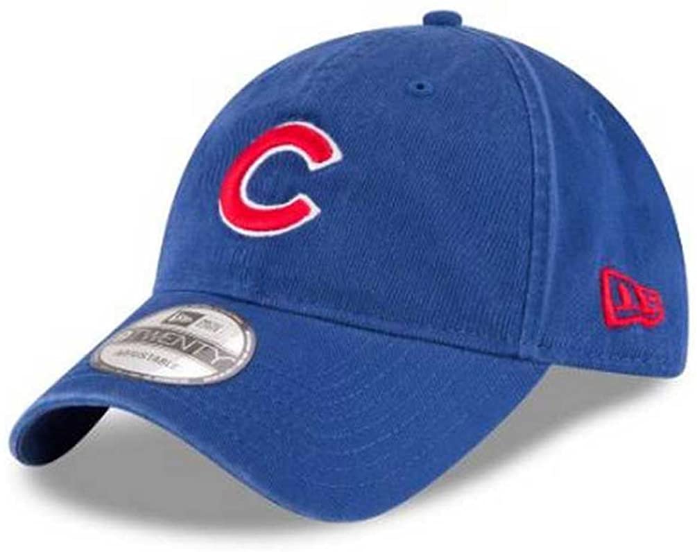 Gorra ajustable New Era MLB Chicago Cubs Royal Core Classic Twill 9TWENTY