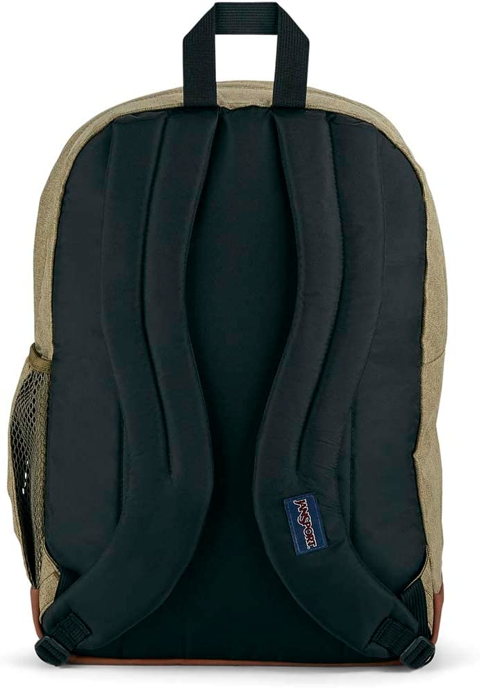 JanSport Cool Student Mochila Verde militar Letterman Poly JS0A2SDD82C