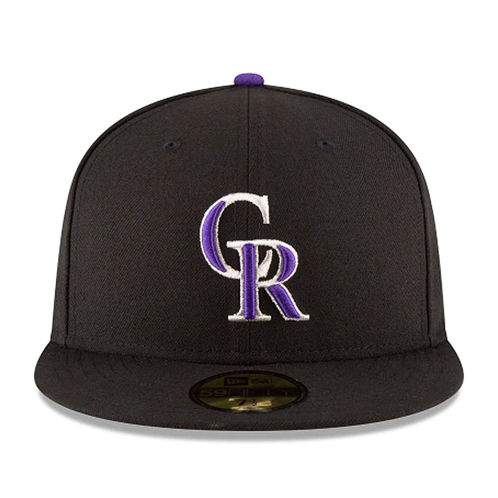New Era 59FIFTY MLB Colorado Rockies Authentic Collection On Field Gorra ajustada Negro