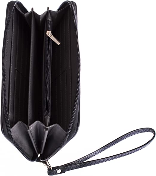 골든스테이트 워리어스 지퍼 오거나이저 지갑 페블 로얄 블루