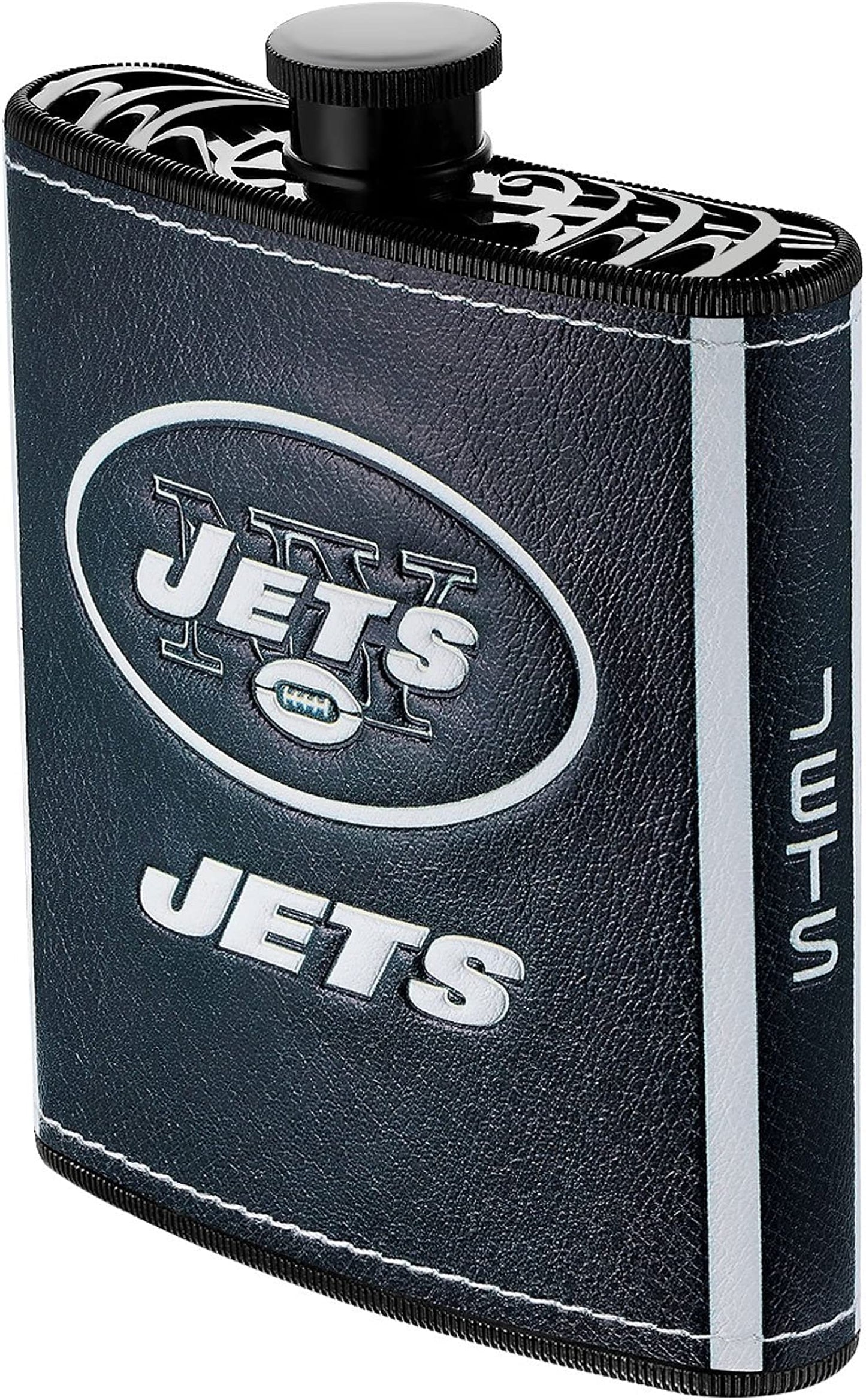 New York Jets 플라스틱 힙 플라스크, 7온스