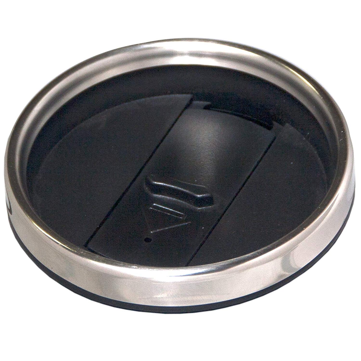 Vaso de viaje metálico de Carolina Panthers de acero inoxidable de 16 onzas
