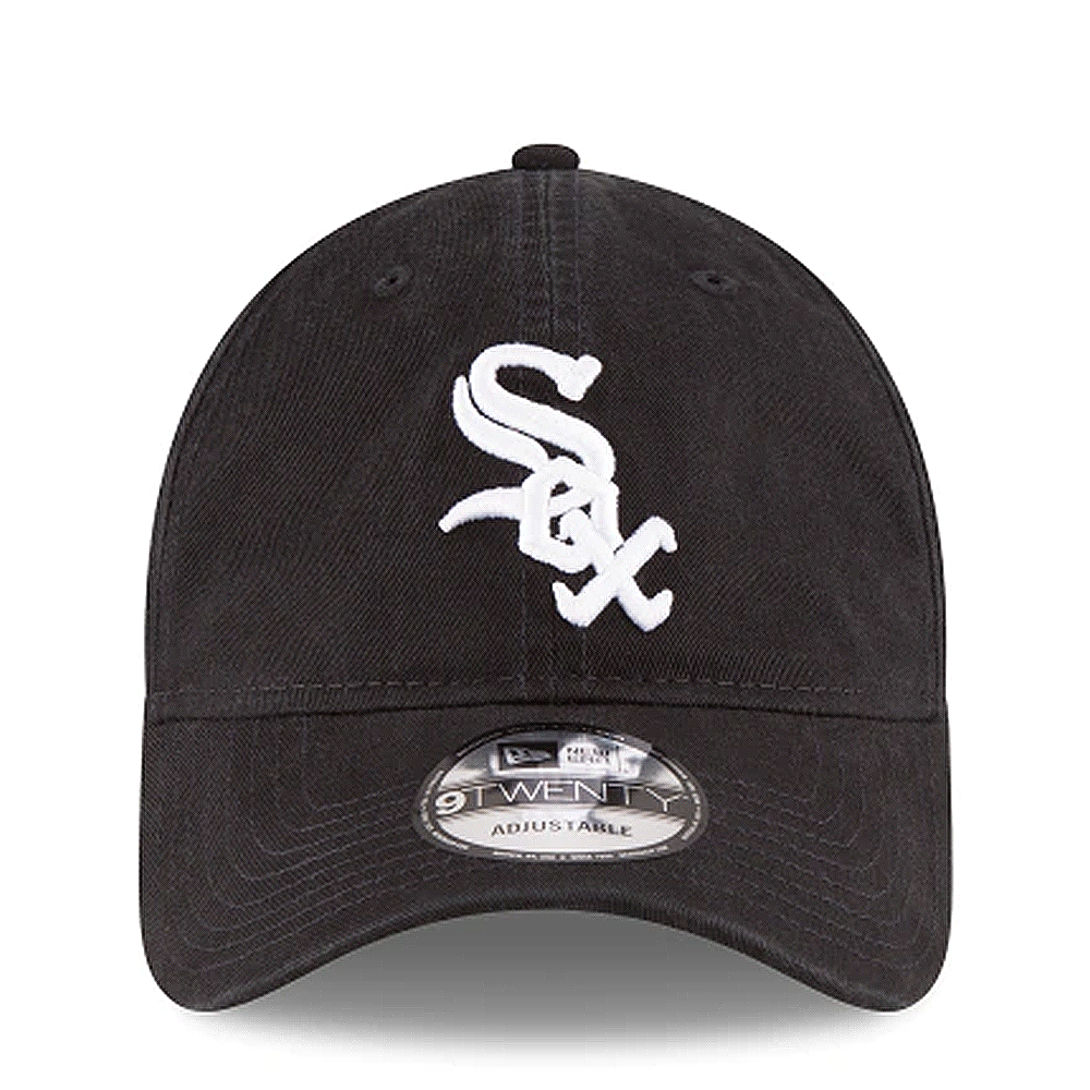 New Era MLB Chicago White Sox Black Core Classic Twill 9Twenty gorra ajustable