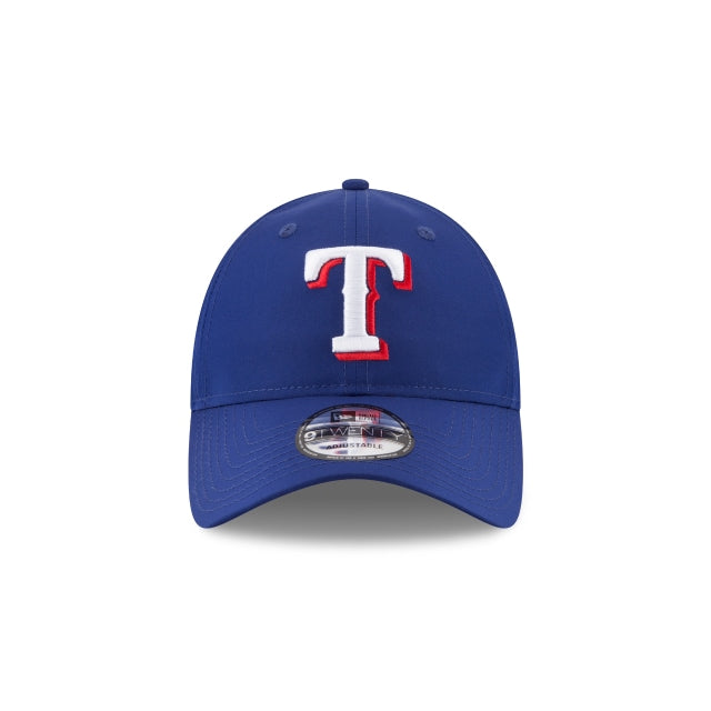 Gorra ajustable 9TWENTY Texas Rangers Perforated Pivot de New Era - Azul real