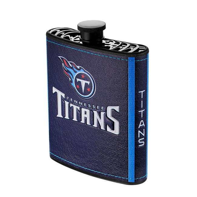 Petaca de plástico Tennessee Titans, 7 onzas