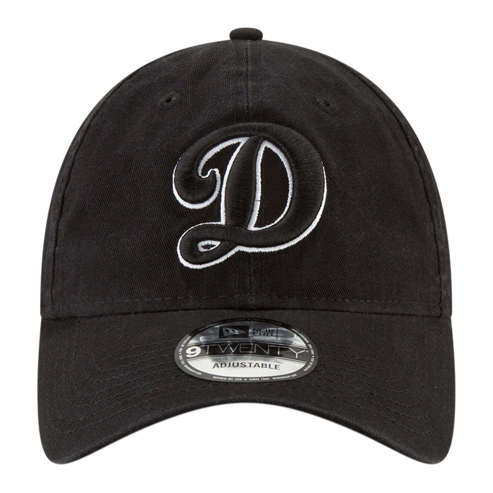 New Era Los Angeles Dodgers "D" Core Classic 9TWENTY Gorra Ajustable Negro