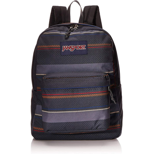 JanSport JS0A4QUE008 Superbreak Plus Mochila escolar negra para portátil