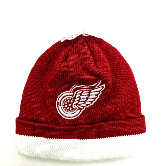NHL Detroit Red Wings Cuffed Knit Hat with Pom